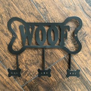 WOOF Dog Leash Hook